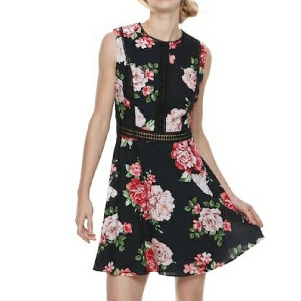 Disney Princess | Floral Cutout Lace Lined Dress whimsy